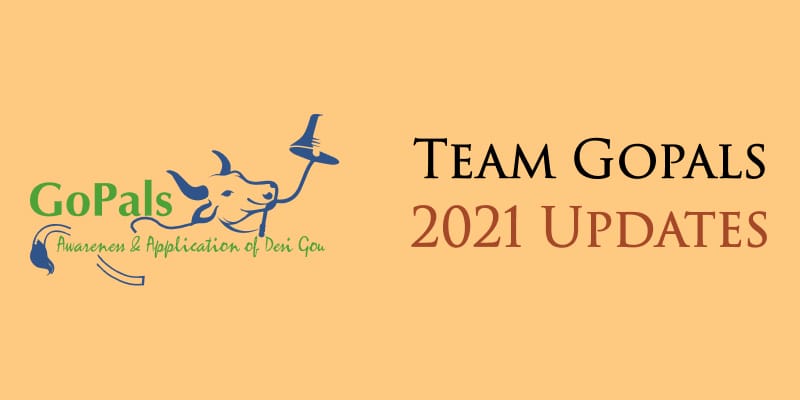 Banner image of Team Gopals 2021 update.